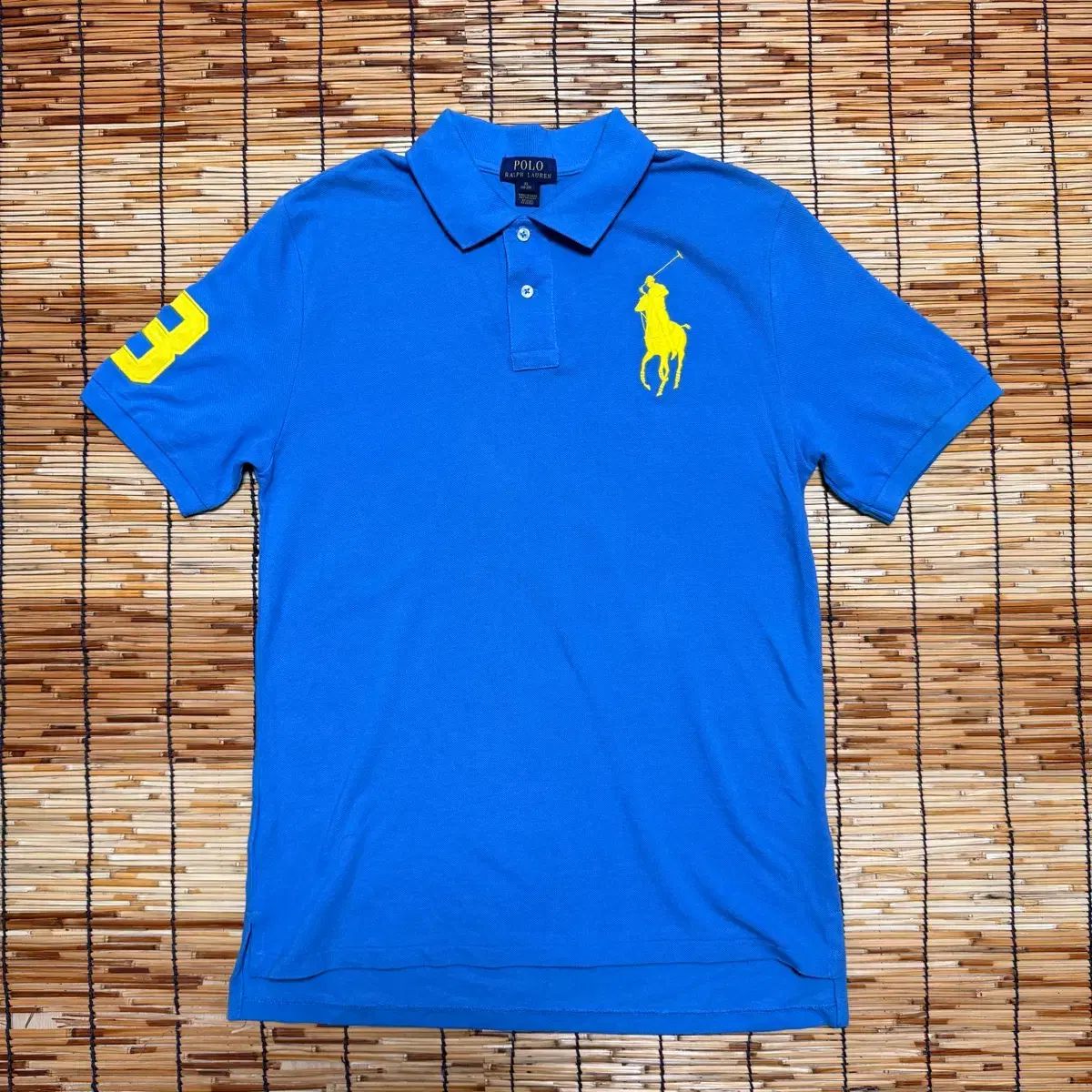 POLO RALPH LAUREN ポロラルフローレン ビックポニー スカイブルー 半袖 カラーTシャツ L