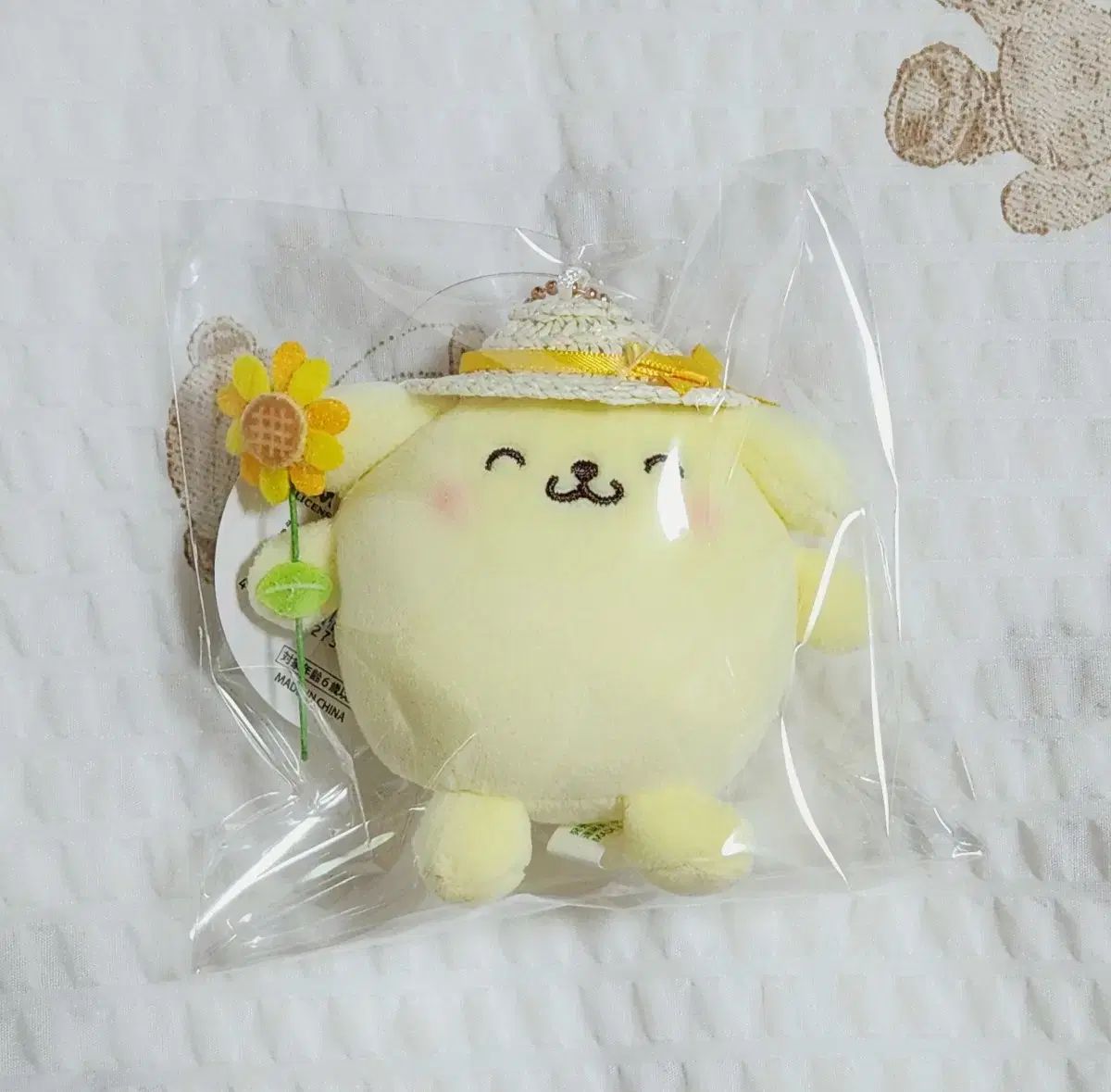 サンリオ ぬいぐるみ ぽかぽか ひまわりシリーズ ポムポムプリン マスコット 出品