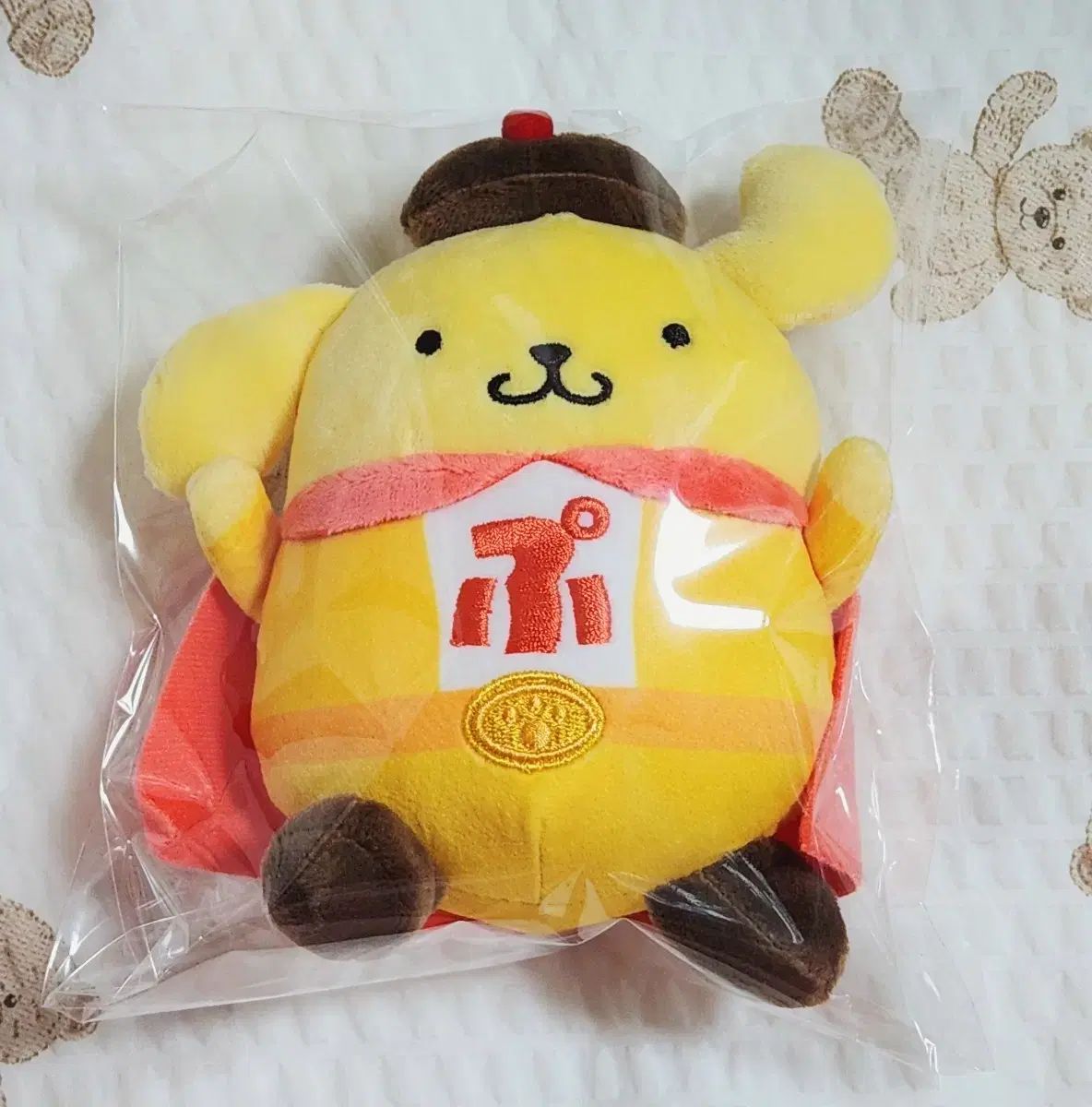 サンリオ アベイル ポムポムプリン 30周年 ポムポム ヒーロー マスコット 出品