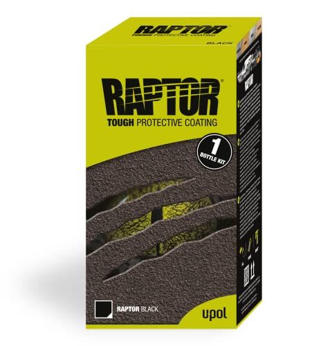 U-POL Products 1リットル ラプターキット ブラック NR (UPL-UP4801)pms
