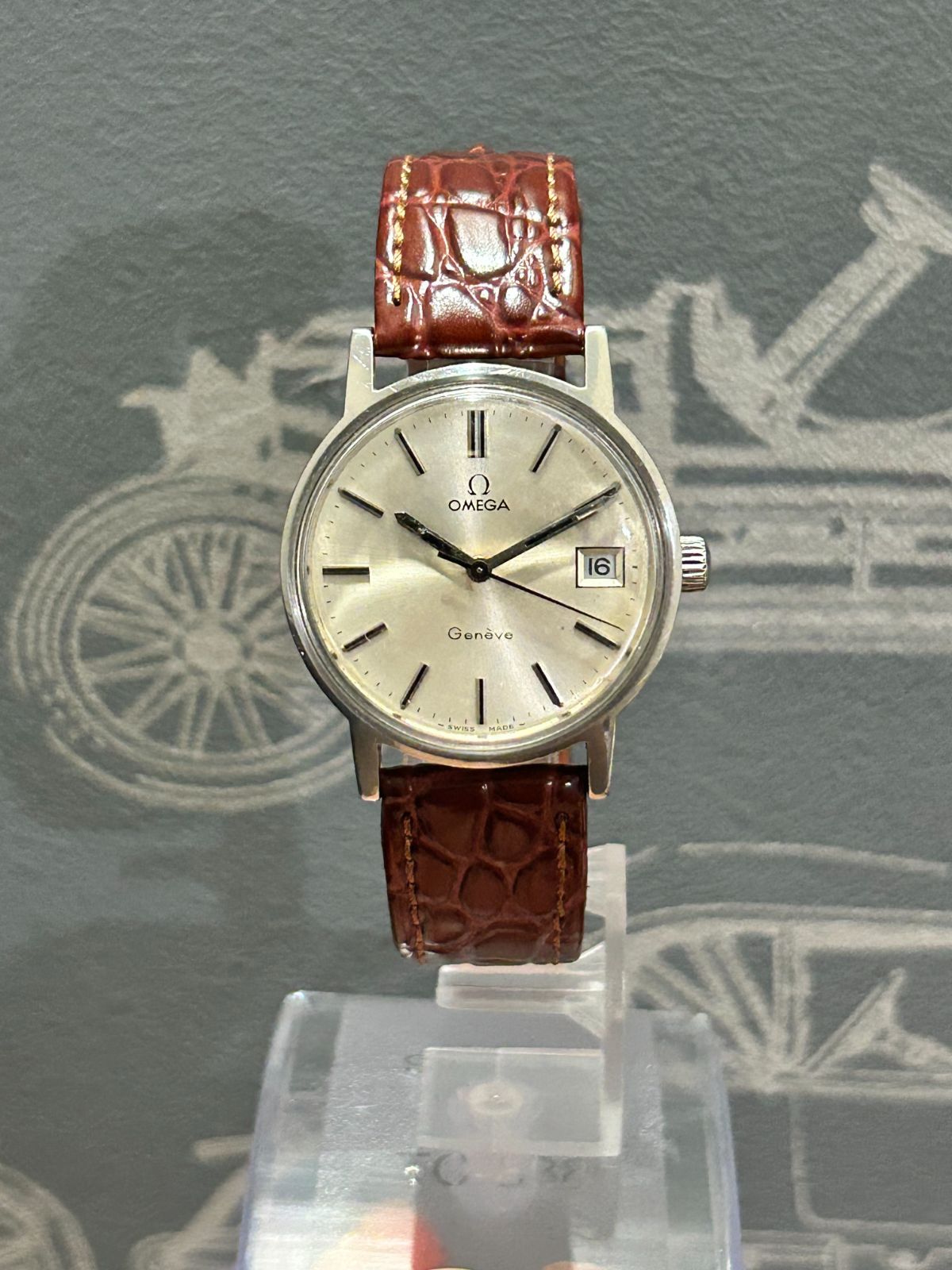 OMEGA Geneve seamaster 34mm オメガ ジュネーブ シーマスター