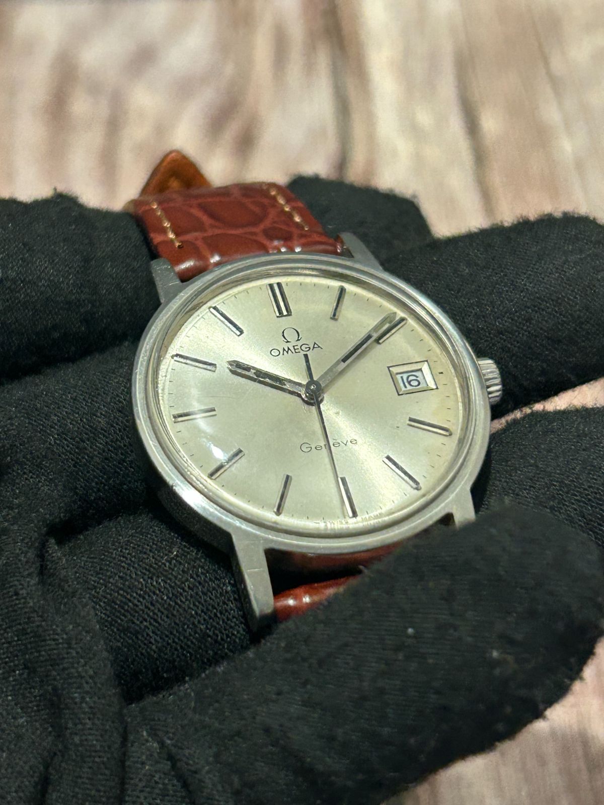 OMEGA Geneve seamaster 34mm オメガ ジュネーブ シーマスター