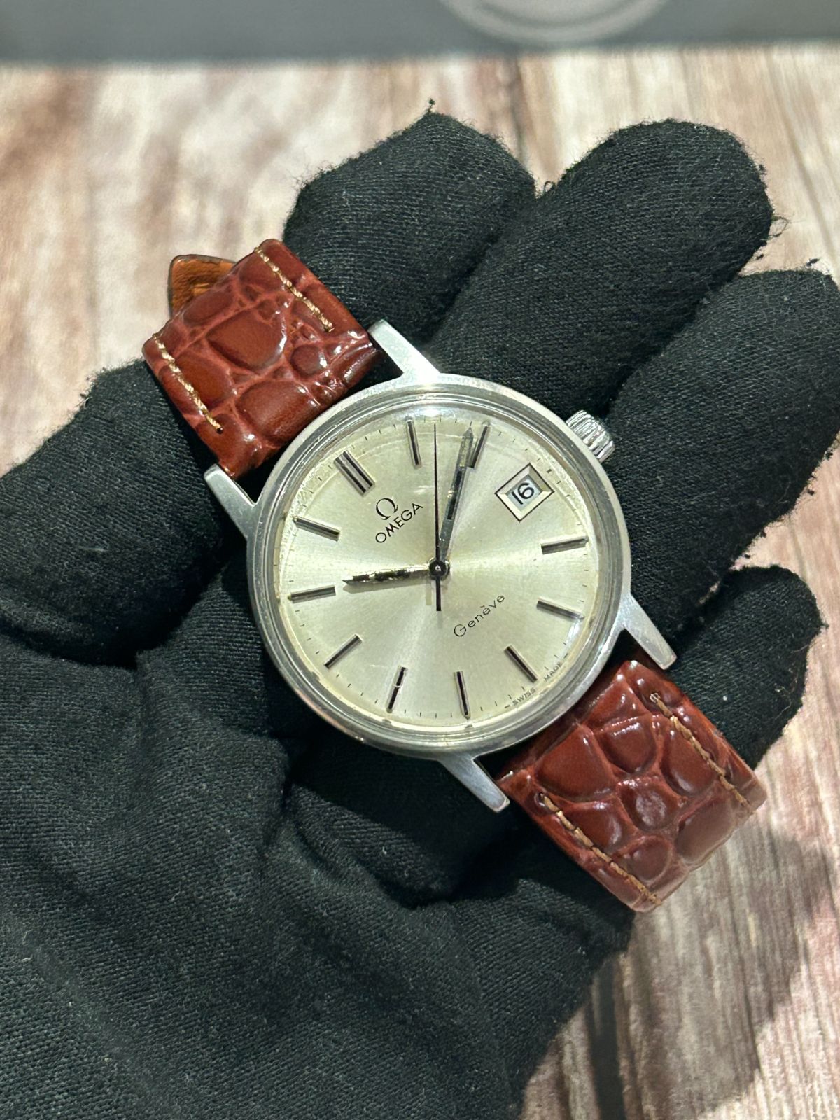 Omega geneve オメガ ジュネーブ 腕時計 OMEGA Geneve seamaster 34mm オメガ ジュネーブ シーマスター