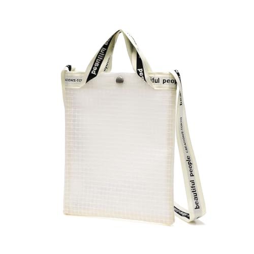 [ビューティフルピープル] plaid vinyl logo tape sacoshe bag ショルダーバッグ 611929pms