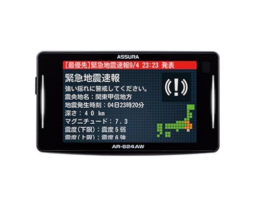 ★新品★【セルスター】 レーザー光対応&GPSレーダー探知機 AR-824AW 一体型 MSSS対応 18バンド トリプルセンサー ゾーン30対応 OBDII対応 3.7インチ GPSデータ更新無料 ドライブレコーダーと相互通信 フレデリック c2a15698