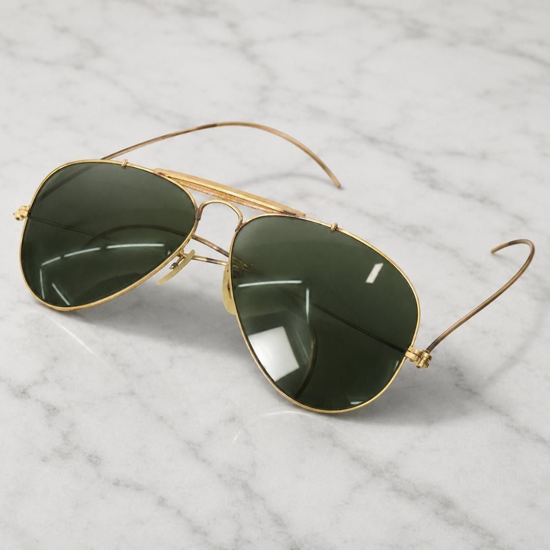 Ray-Ban アビエーター サングラス B&L社製 USAヴィンテージ64ｍｍ 4276 Ray-Ban レイバン ヴィンテージ B&L シューター ティアドロップ