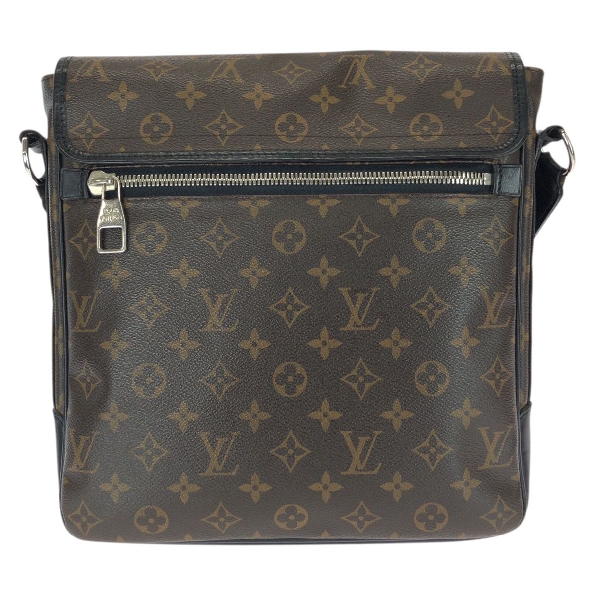 LOUIS VUITTON ルイヴィトン モノグラム マカサー バスMM ブラウン