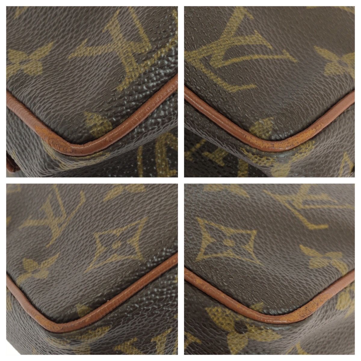 LOUIS VUITTON ルイヴィトン モノグラム ミニ アマゾン ブラウン