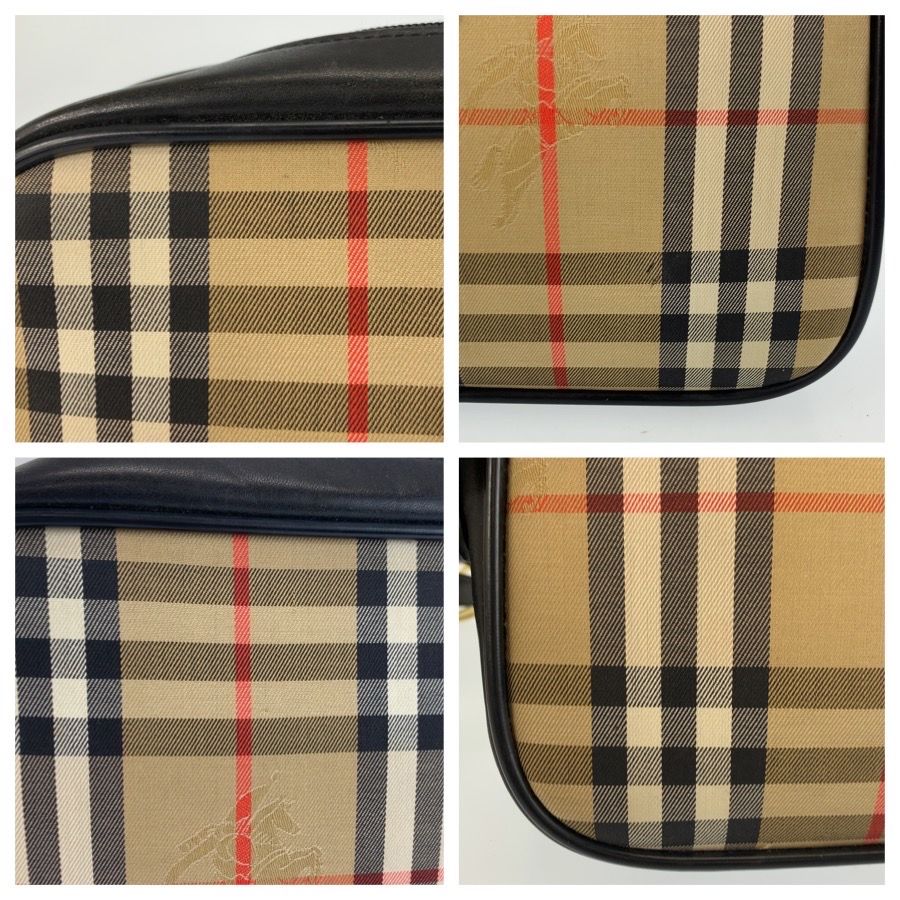 美品 Burberrys バーバリーズ ヴィンテージ シャドーホース チェック柄