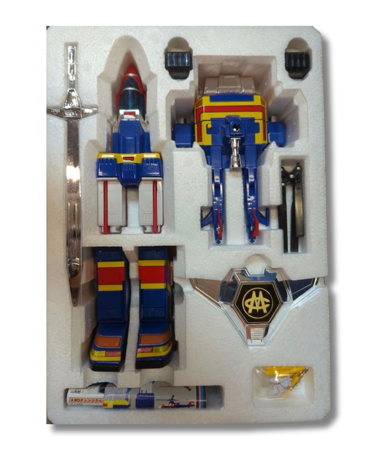 1980年代 当時物 バンダイ DX超合金 「電撃戦隊チェンジマン」 電撃