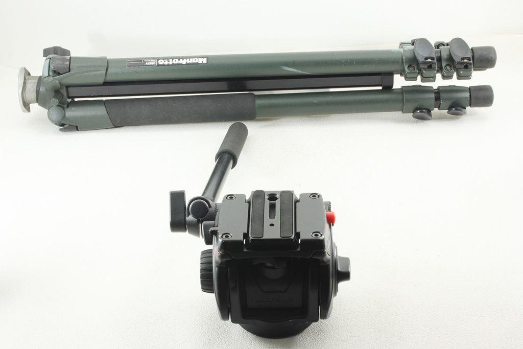 Good Condition Manfrotto Pro Video Head 501HDV Tripod 055XV