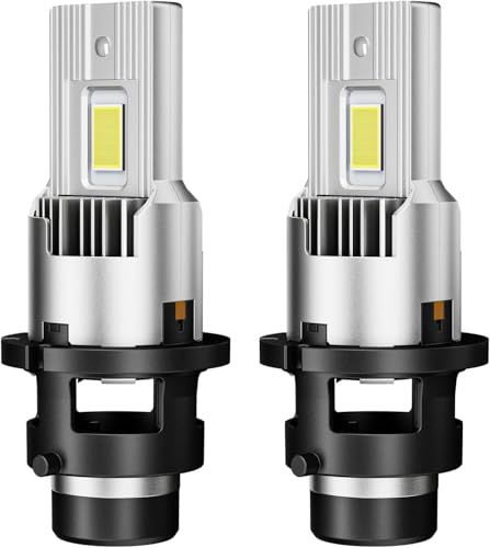 D2S D2R 車用 LED ヘッドライト 24000LM ハイビーム ロービーム 車検対応 配線レス LED バルブ ホワイト 6500K アルファード10系 ウィッシュ 10系 ヴィッツ90系 ヴォクシー60系 セレナ C24 C25 C26 マーチ as