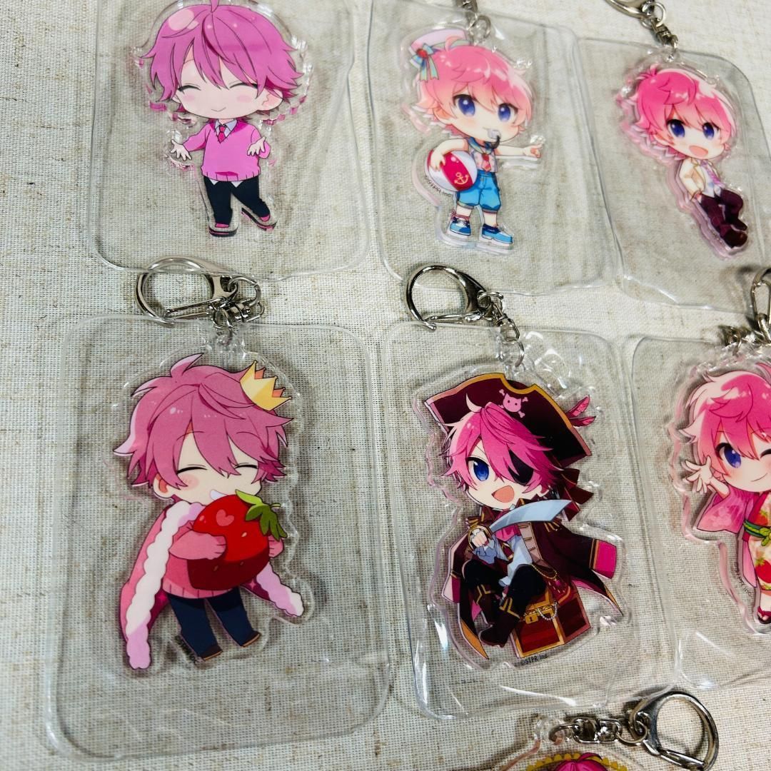 20,22年】すとぷり さとみくん アクリルスタンド4個 アクキー7個【美品
