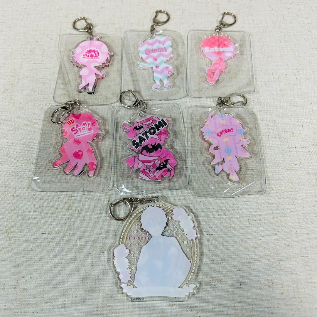 20,22年】すとぷり さとみくん アクリルスタンド4個 アクキー7個【美品