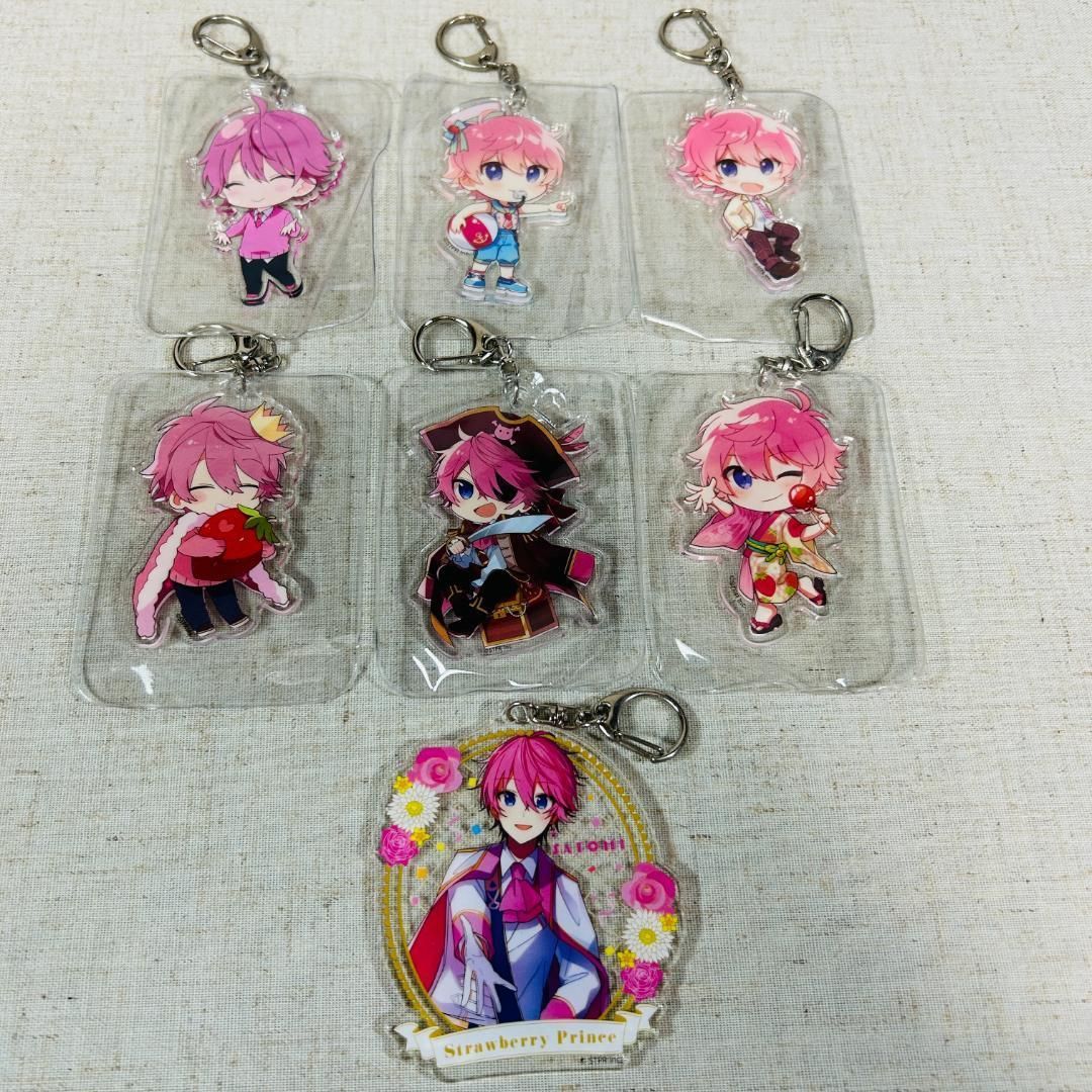 20,22年】すとぷり さとみくん アクリルスタンド4個 アクキー7個【美品