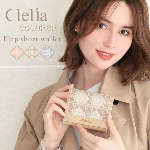 [クレリア] 財布 レディース 2つ折り 刺繍 本革 コンパクト 大容量 二つ折り財布 Colorerシリーズ 【CL-21527】 (ドゥ・ピンクローズ)pms