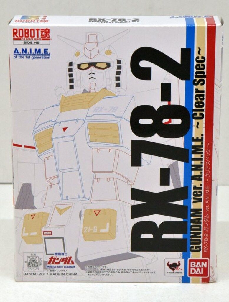 バンダイ ROBOT魂 RX-78-2 ガンダム ver. A.N.I.M.E. クリアスペック(日本販売版) 6,772円