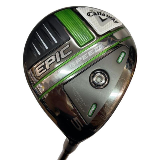 【中古】 キャロウェイ EPIC SPEED 5W フェアウェイウッド FW 純正特注シャフト (フレックスS) メンズ 男性用 右利き 右用 Cランク ゴルフクラブ