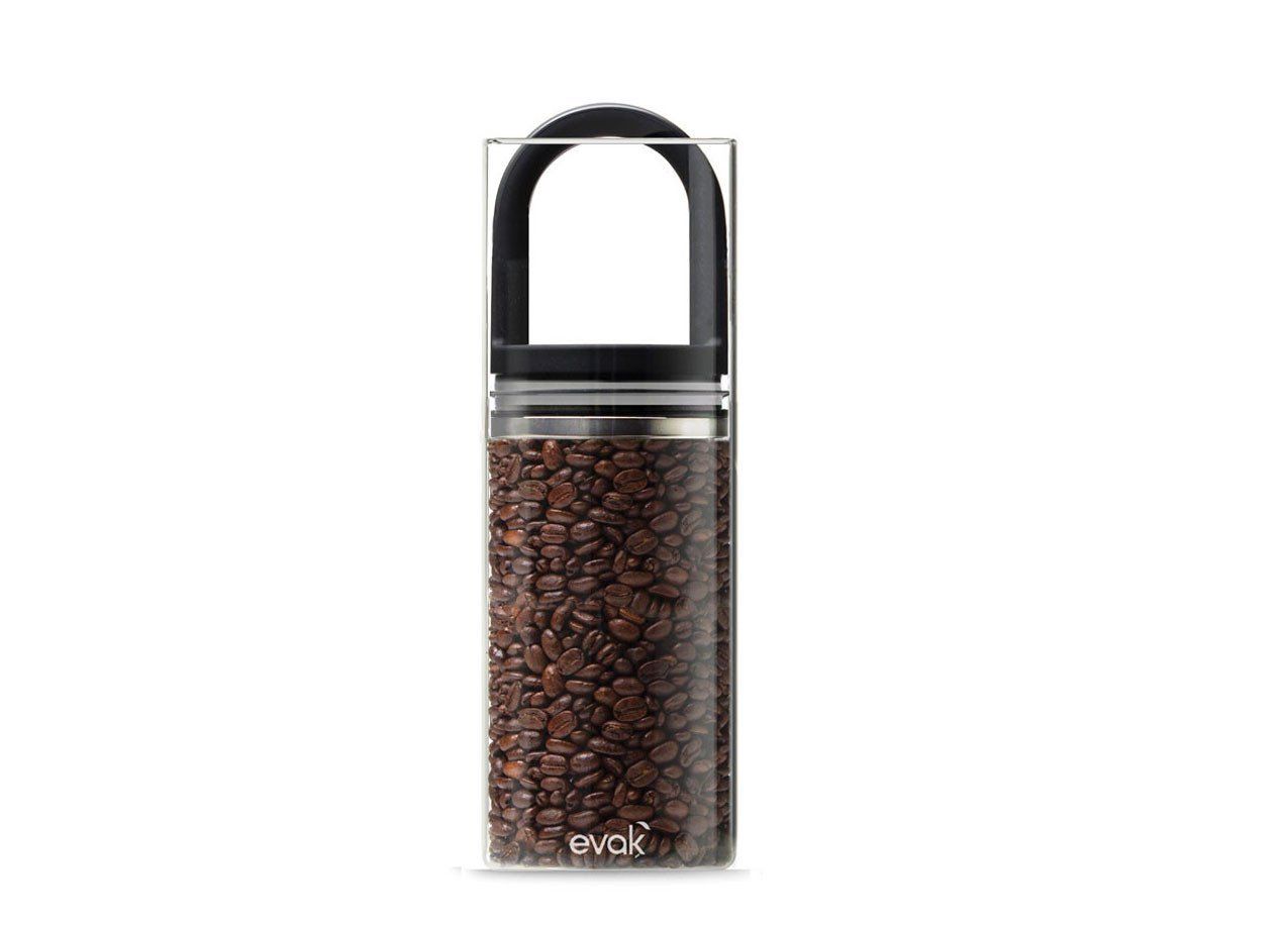 prepara(プレパラ) EVAK キャニスター コーヒー豆 保存容器 密閉 真空 1300ml L ロングハンドル PP09-EDLBKR プレゼント ギフトt f7ef0d55