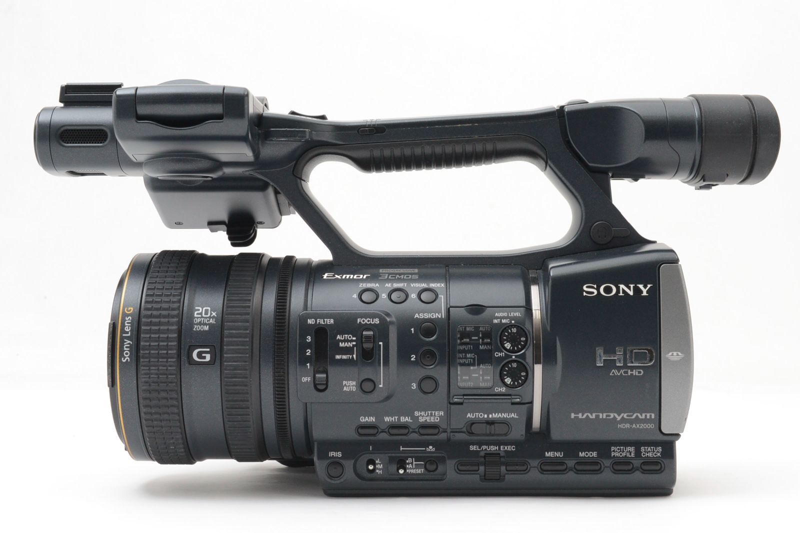 【ジャンク品】SONY 業務用デジタルビデオカメラ HDR-AX2000 ☆美品☆ ソニー SONY HDR-AX2000 ジャンク#2524 - メルカリ