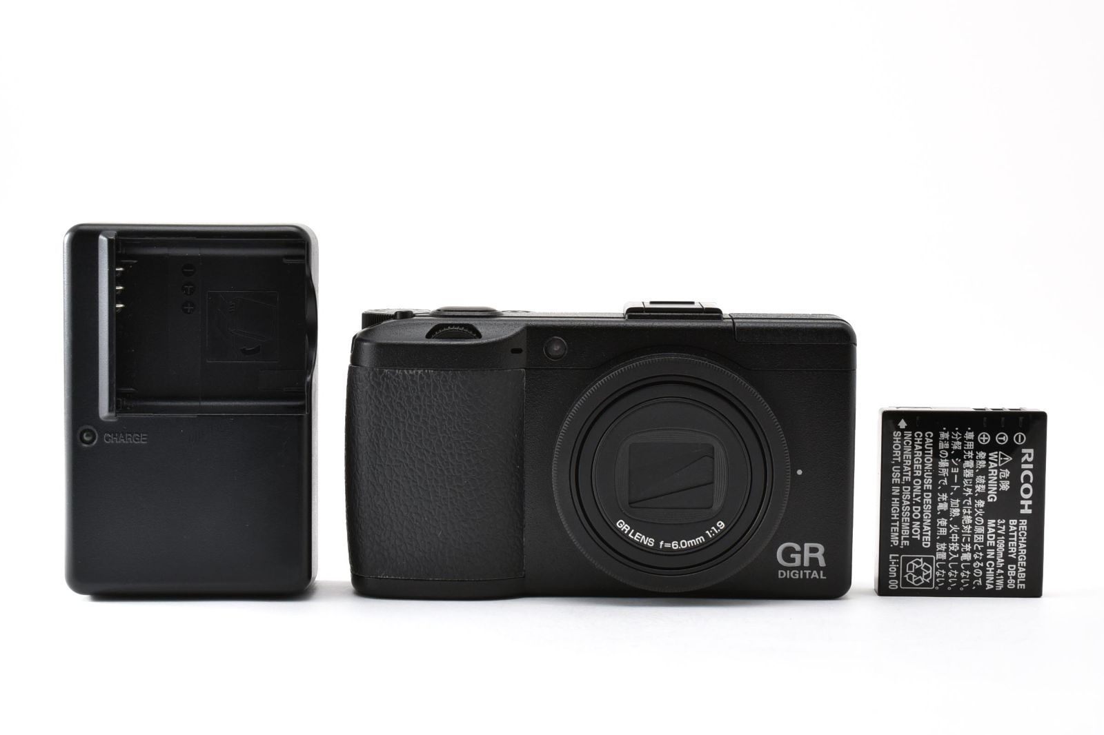 【美品】RICOH GR DIGITAL Ⅲ デジカメ ショット数2526 ☆美品☆ 《ショット数 5115回》 リコー RICOH GR DIGITAL III #2526