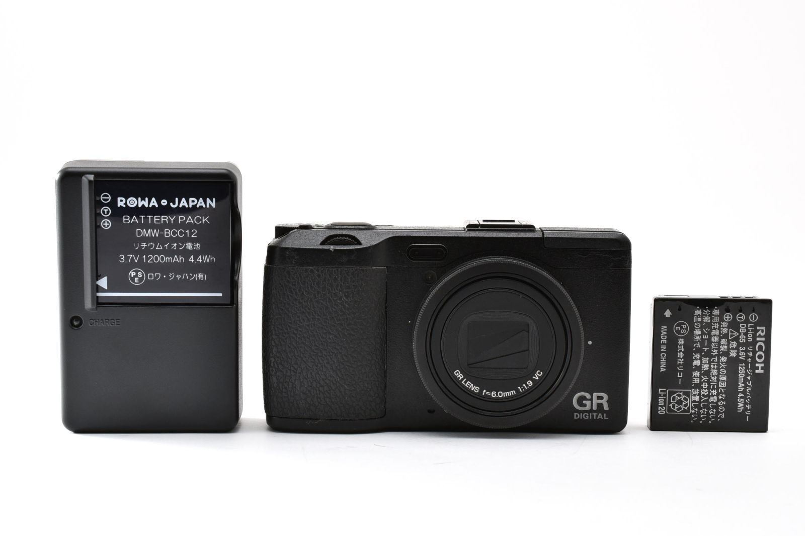 ☆良品☆ 《ショット数 3661回》 リコー RICOH GR DIGITAL IV #2530