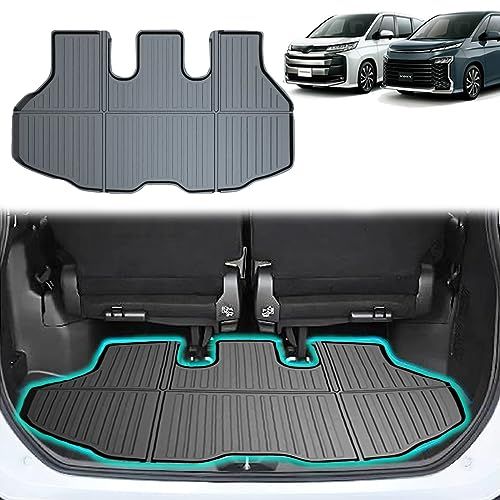 Temiry 90系ヴォクシー ラゲッジマット 耐汚れ ノア ヴォクシー90系 防水 voxy 90 滑り止め トランクマット 新型ノア アクセサリー | ヴォクシー90 トランク ヴォクシー90系 アクセサリー キズ防止 防水 ラゲッジマットas