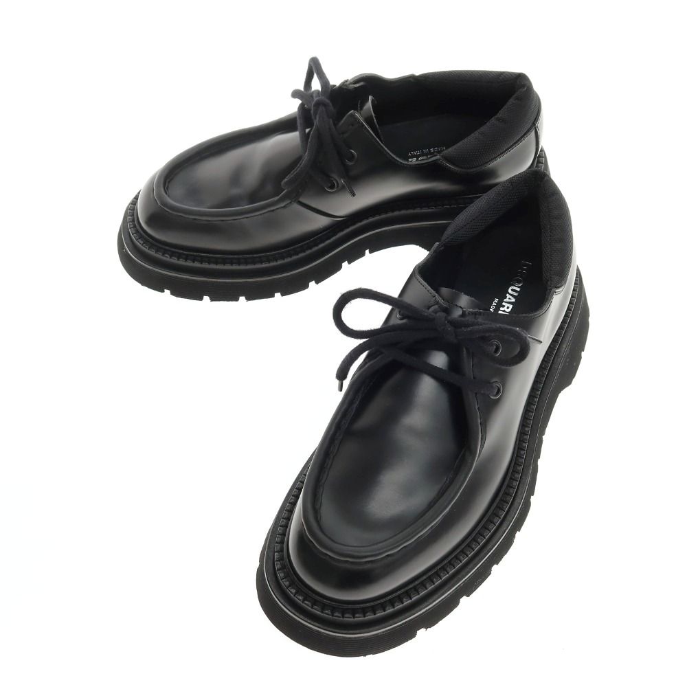 【中古】ディースクエアード DSQUARED2 レザー ブーツ ブラック【サイズ40】【メンズ】