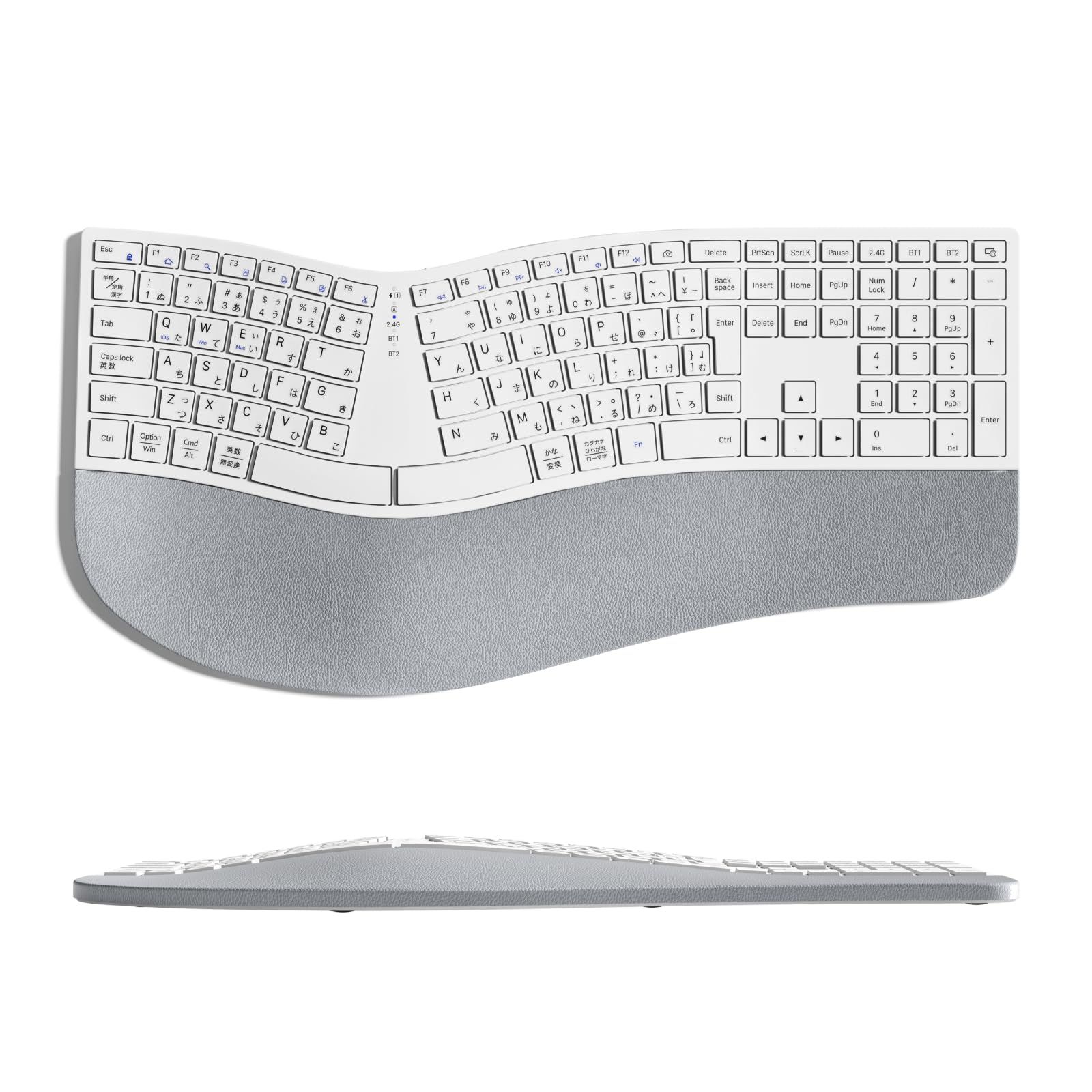 Ewin ERGO エルゴノミクスキーボード Bluetooth JIS配列 疲れにくい