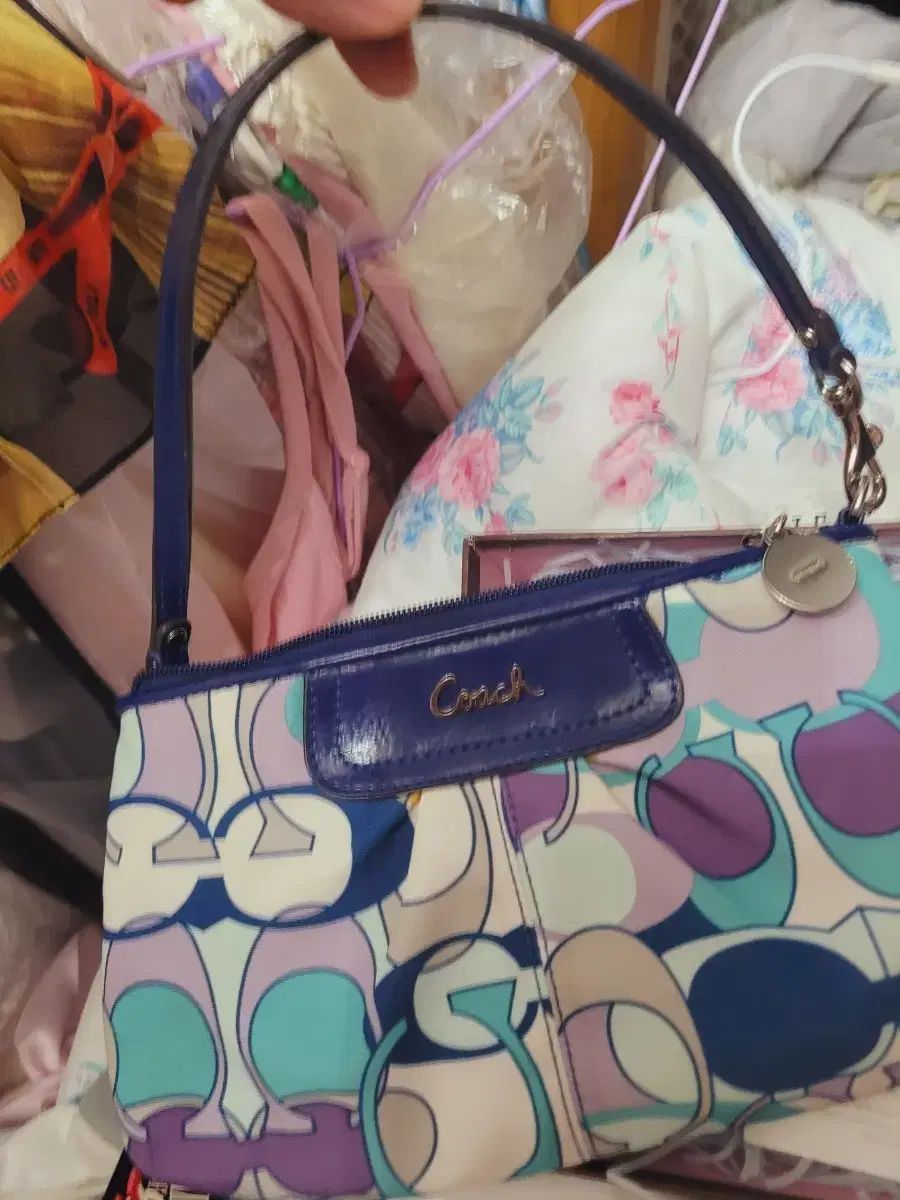 COACH コーチ シーグリ パータン ショルダーバッグ