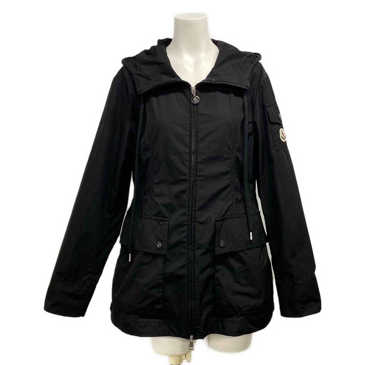 MONCLER(モンクレール) ブルゾン サイズ0 XS レディース美品 LEANDRO 黒 長袖/冬