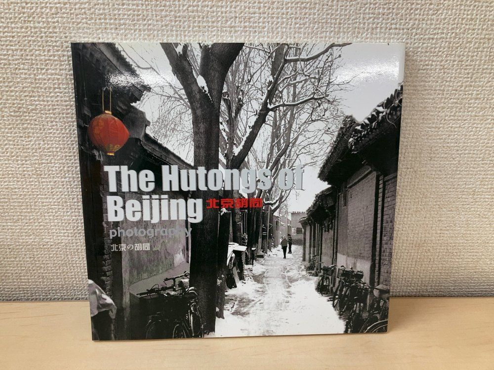 京城胡同留真 Die Hutongs Streifzuege 胡同 写真集 The Hutongs of Beijing 北京の胡同 洋書 写真集 中英日文路地 横丁