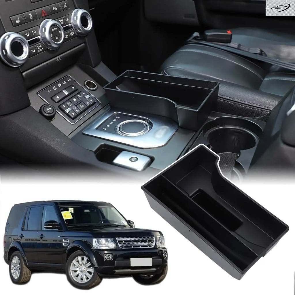 ランドローバー ディスカバリー4 L319 LR4 2010-2012 2015 2016カー アームレスト 収納 ボックス トレイ中央用ABS