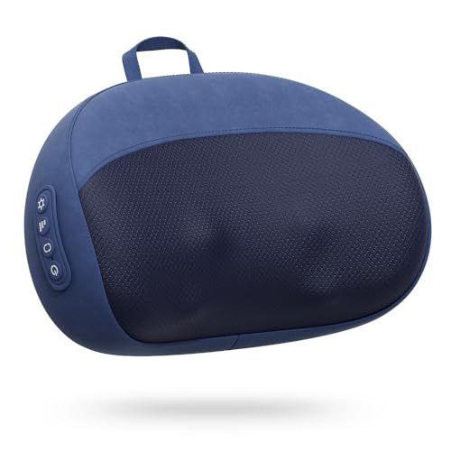 クッション 腰枕 Hoxhyon USB充電式 腰・背中・首・肩・太もも・ふくらはぎ 一台多役 寝ながら使える ピロー コードレス 双方向回転 3段階強度調節 温熱機能 静音 タイマー付き 誕生日 母の日 父の日 クリスマス 記念日 新年 プレゼント 家pms