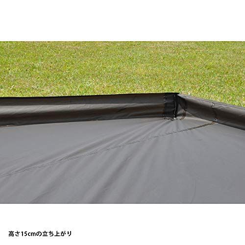 テンマクデザイン サーカスTC BIG グランドシート [ハーフ] (オプション品) バスタブ型グランドシート 簡単設置 防虫 防水pms