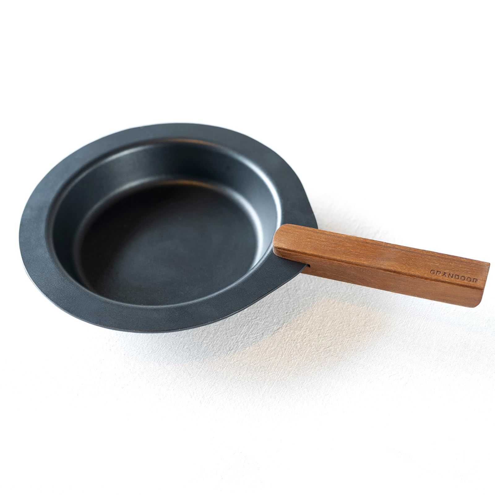 GRANDOOR ディッシュグリル DISH GRILLそのまま調理できるお皿 焦げ付かないフライパン 取っ手、鍋敷き、袋付きt a77f5f59