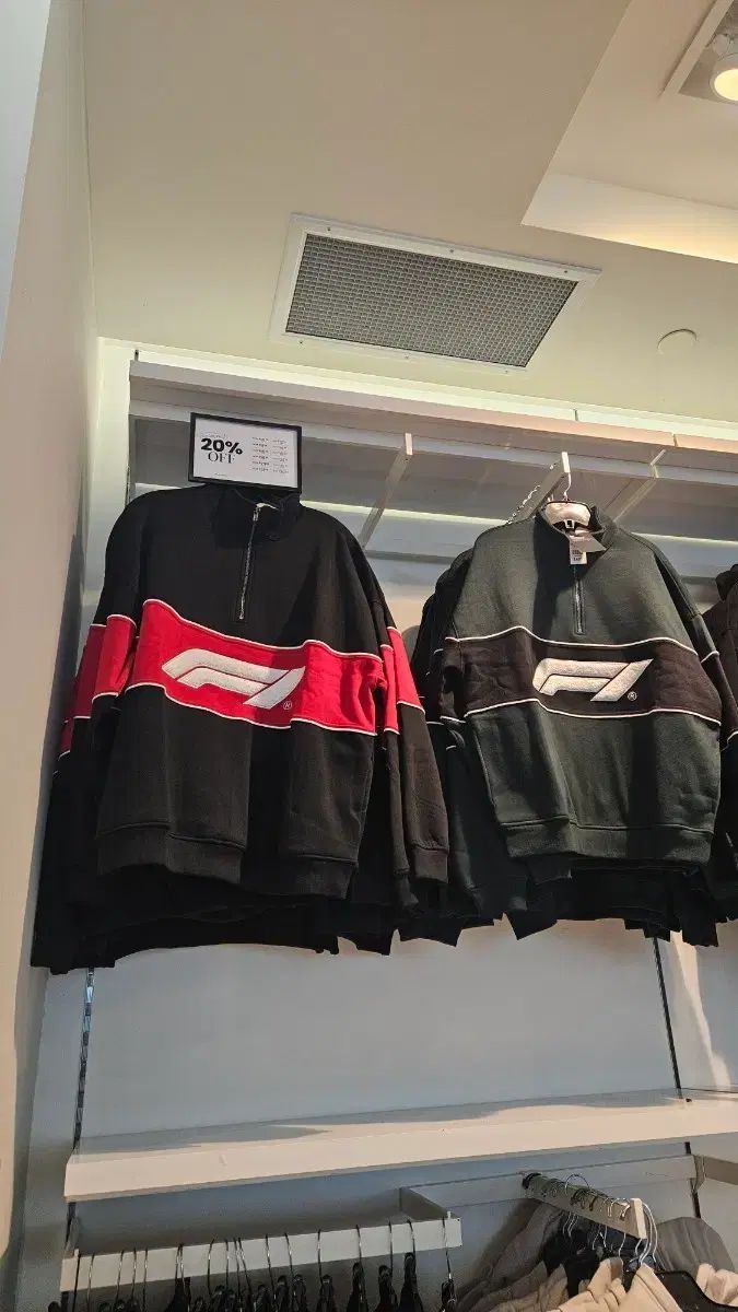 (正規品) F1 ハーフ ジップアップ 13,544円