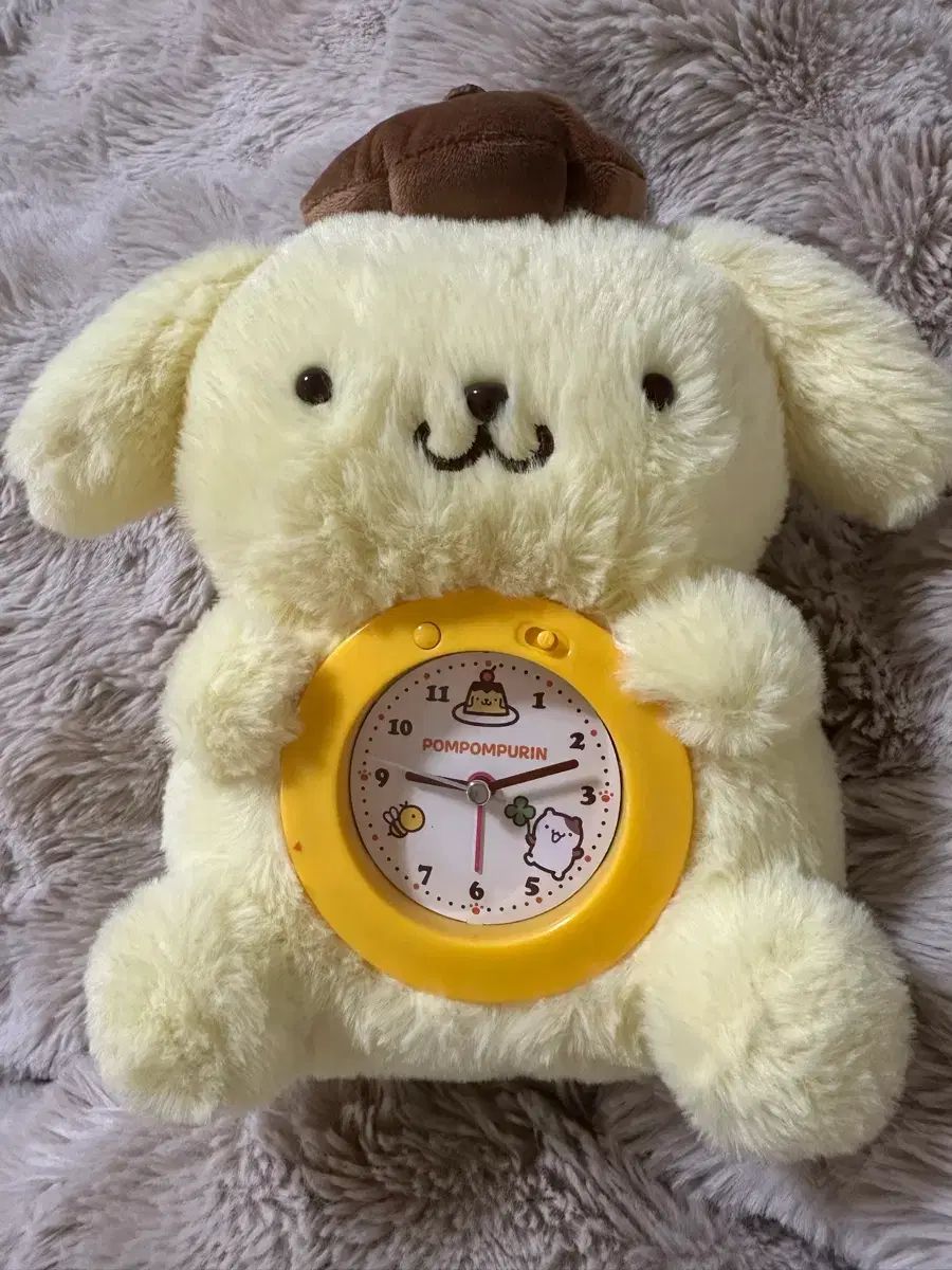 サンリオ ポムポムプリン 30周年 時計 ぬいぐるみ