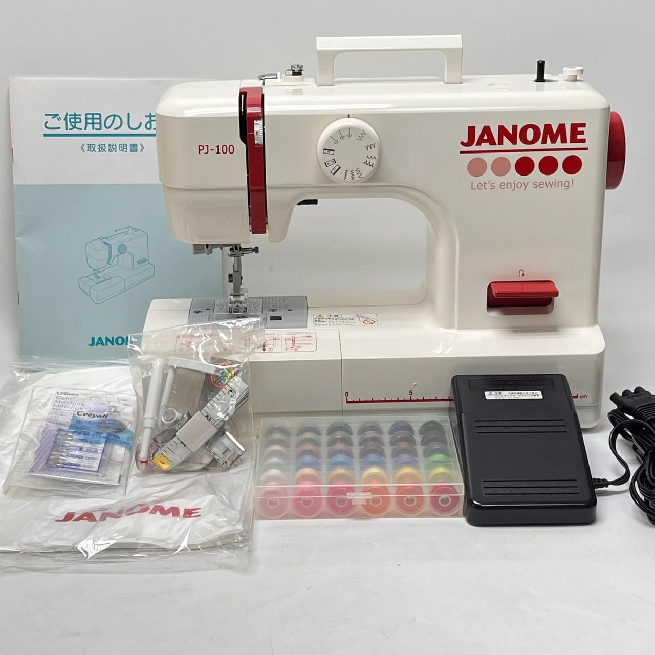 JANOME ジャノメ 電動ミシン PJ-100 No3316 - メルカリ