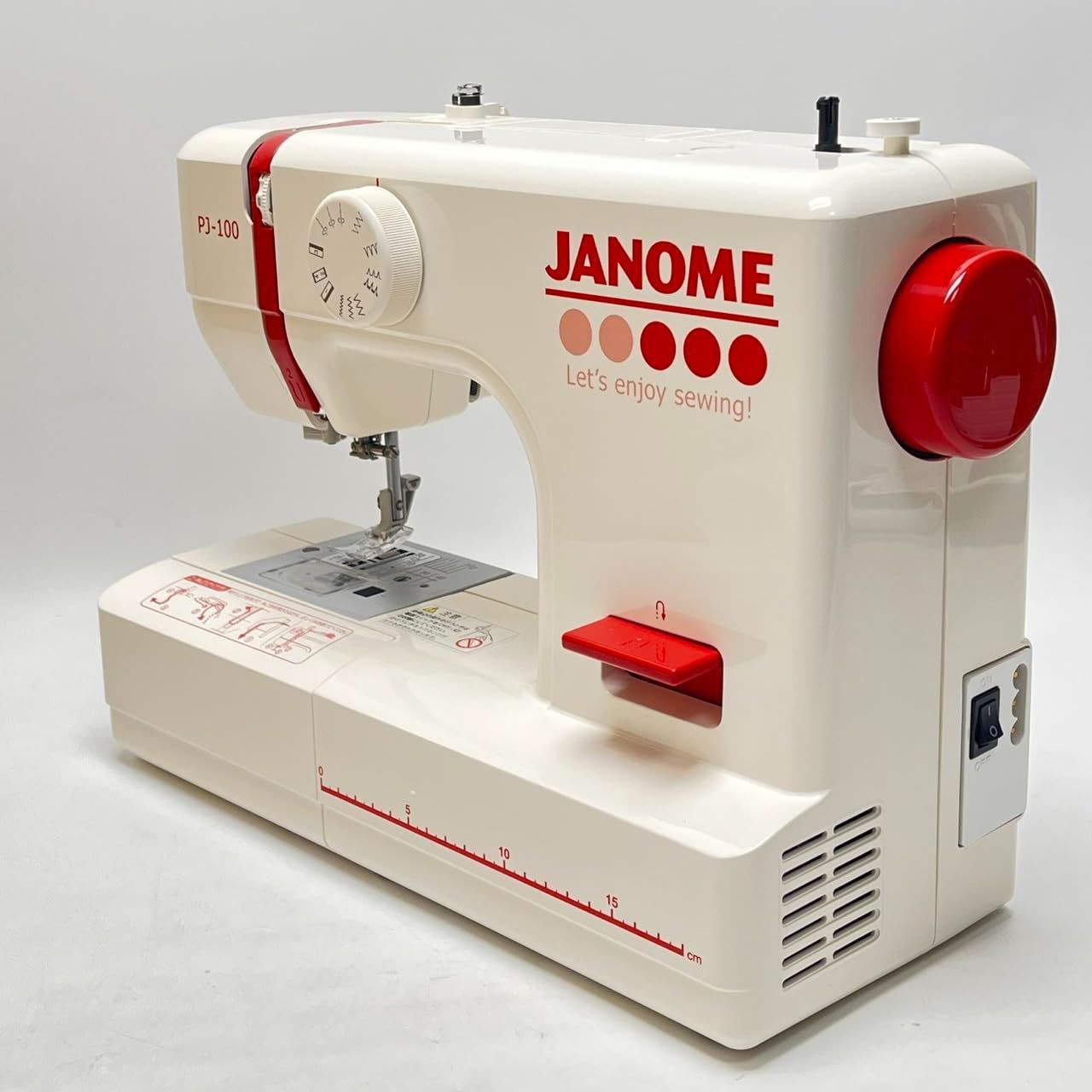 JANOME ジャノメ 電動ミシン PJ-100 No3316 - メルカリ