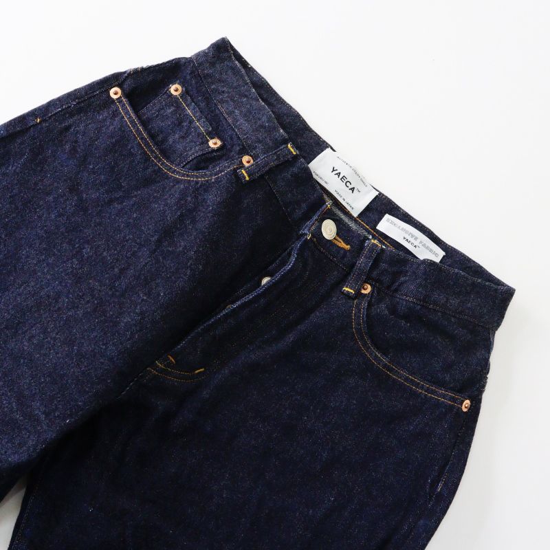 ヤエカ YAECA 9-13W DENIM PANTS TAPERED 29＼ネイビー インディゴ