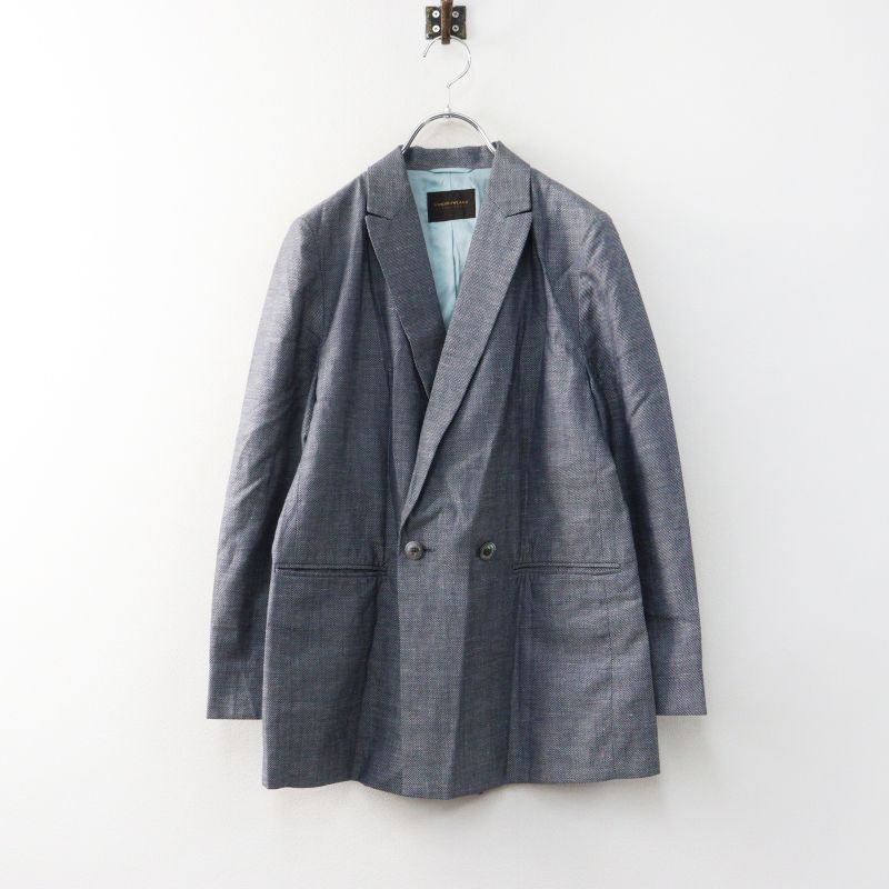 【えみーご】トゥモローランドコレクション　ピンヘッドストレッチジャケット 2023SS トゥモローランドコレクション TOMORROWLAND COLLECTION