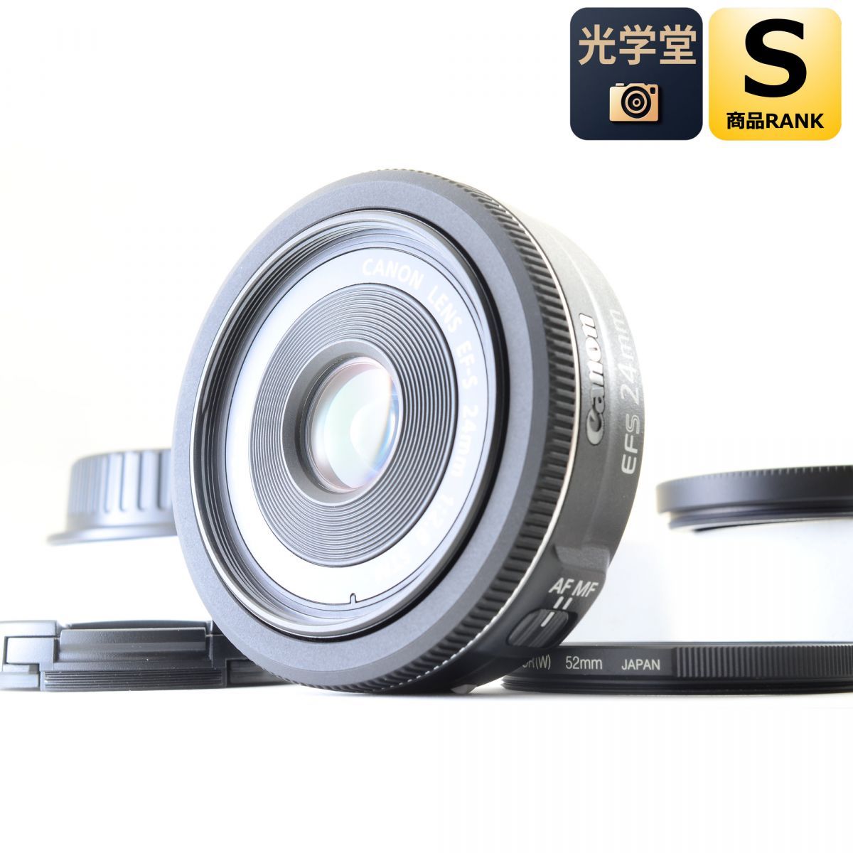 Canon EF-S 24mm f/2.8 STM 薄型 パンケーキ 単焦点レンズ キャノン S