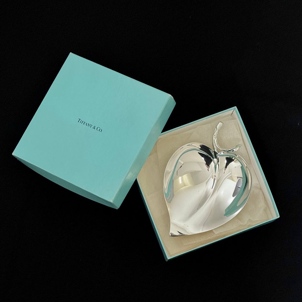 TIFFANY&Co.】ティファニー リーフ トレイ ビンテージ シルバー925