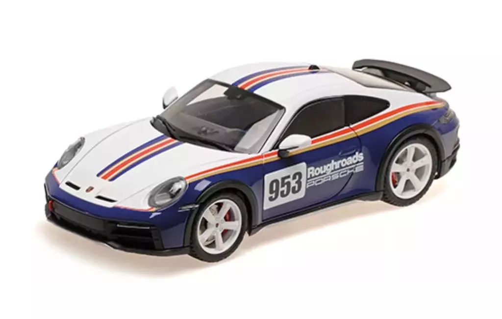 中古】ミニカー 1/18 ポルシェ 911 ダカール 2022 ラフロード