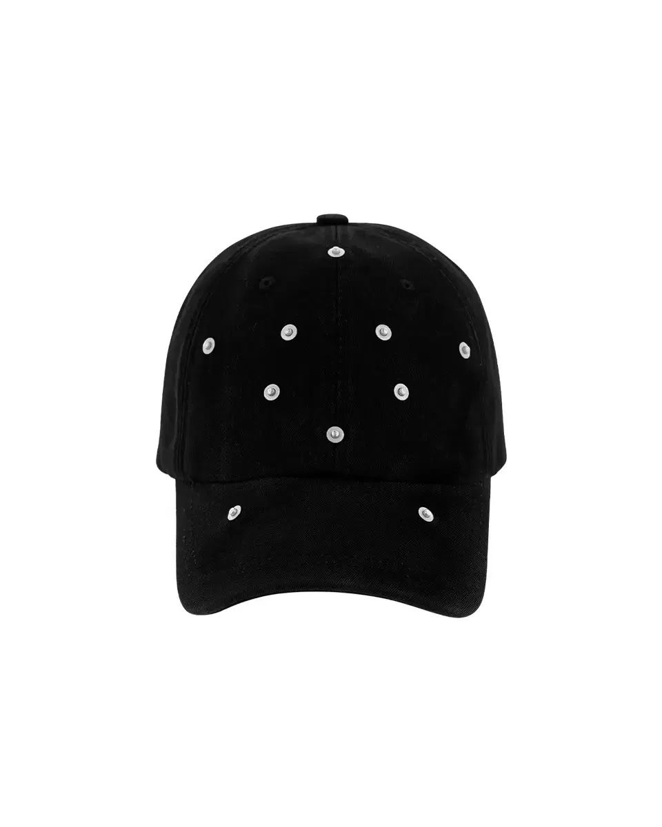 新品コンピューターフォーマット STAR STUD CAP スター スタッズ ブラック ベースボールキャップ 帽子