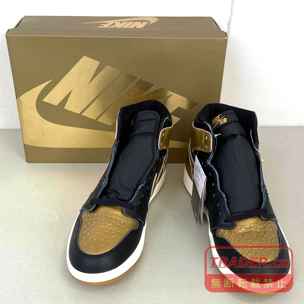 03w28016【タグ/箱付き美品】 Nike Air Jordan 1 Retro High OG Black