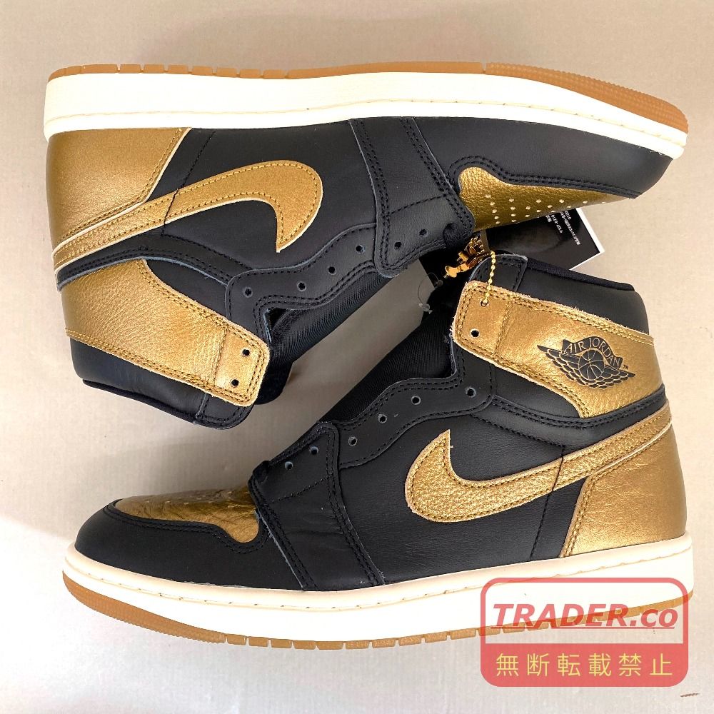 03w28016【タグ/箱付き美品】 Nike Air Jordan 1 Retro High OG Black