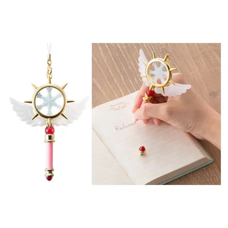 カードキャプターさくら 展 ボールペン アクリルスタンド カードキャプターさくら 展示会限定 夢の杖 ボールペン＋アクリル