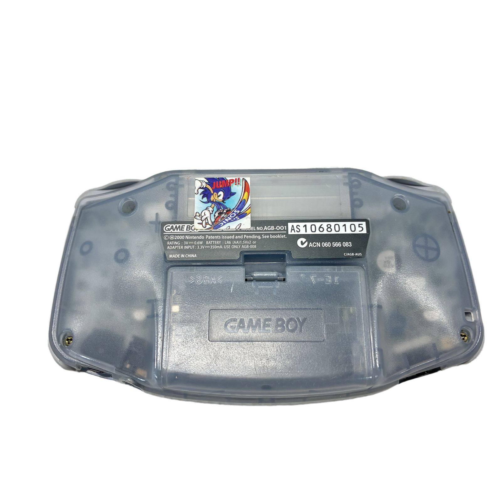 Nintendo GAME BOY ADVANCE AGB-001 本体のみ ゲーム機 ニンテンドー
